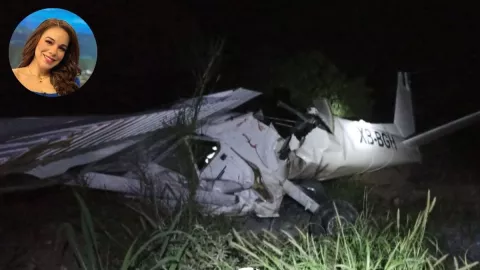 Un nuevo video muestra a Débora Estrella en un helicóptero.jpg