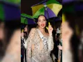 Amanda Dudamel, Miss Universo Venezuela 2022 asiste a la recepción de bienvenida.
