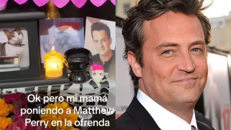Madre mexicana pone foto de Matthew Perry en altar de muertos; ¡Siempre te recordaremos Chandler Bing!.jpg