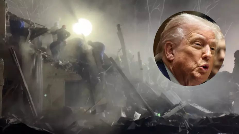 Donald Trump critica a Rusia tras el ataque más mortal en Kyiv en meses