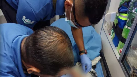 Localizan a bebé con 3 horas de nacido al interior de una bolsa en la colonia Mariano Otero