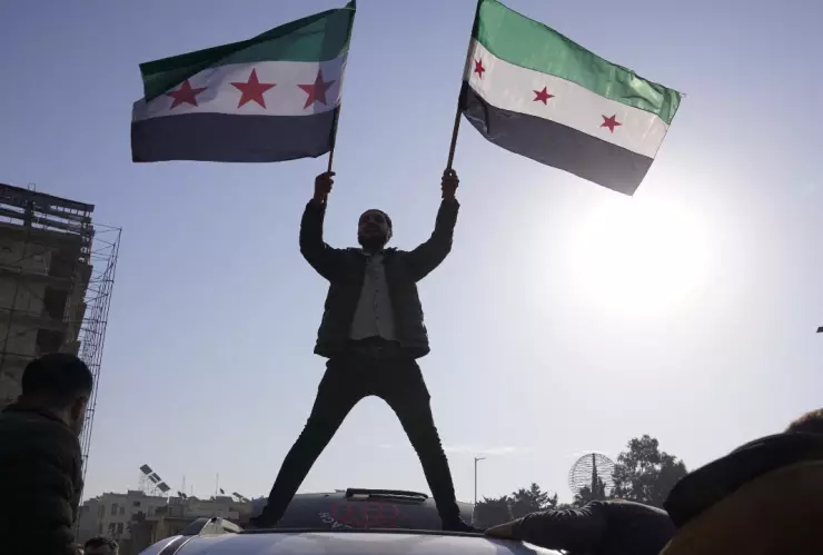 Imagen de la ciudad de Damasco, Siria, tras la toma de control por parte de las fuerzas rebeldes.