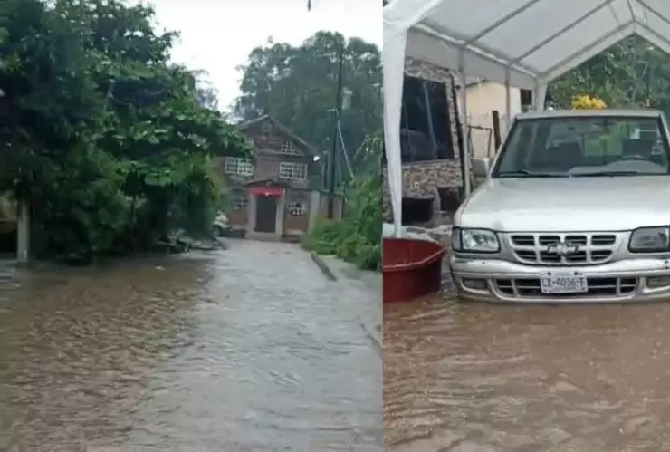 Inundaciones en Acapetahua