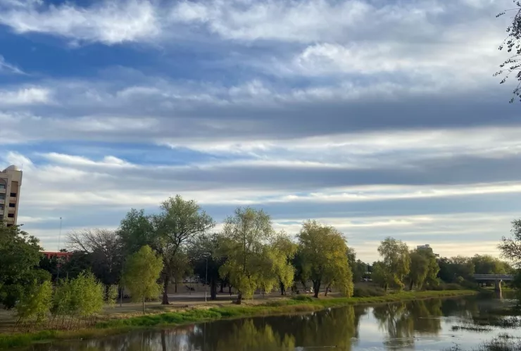 Clima medio nublado Culiacán