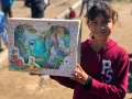 Entrega de juguetes en Huatabampo, Sonora