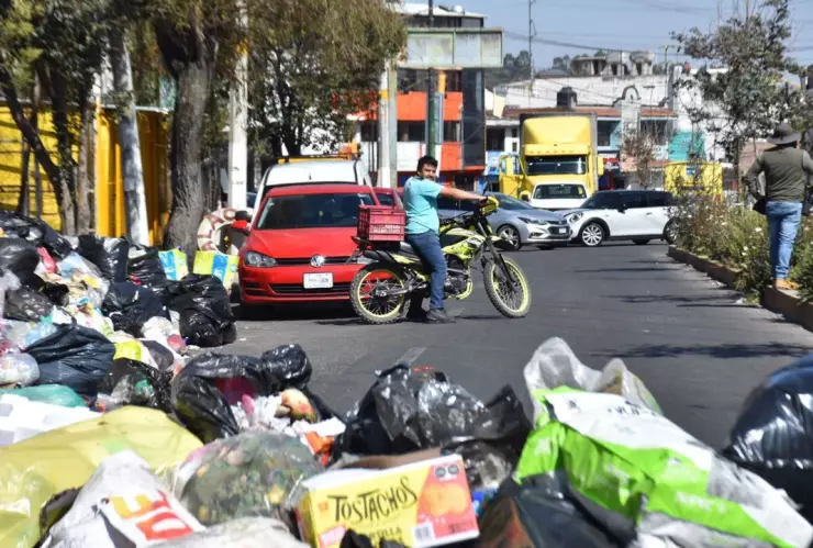 Toluca trabajadores basura pagos