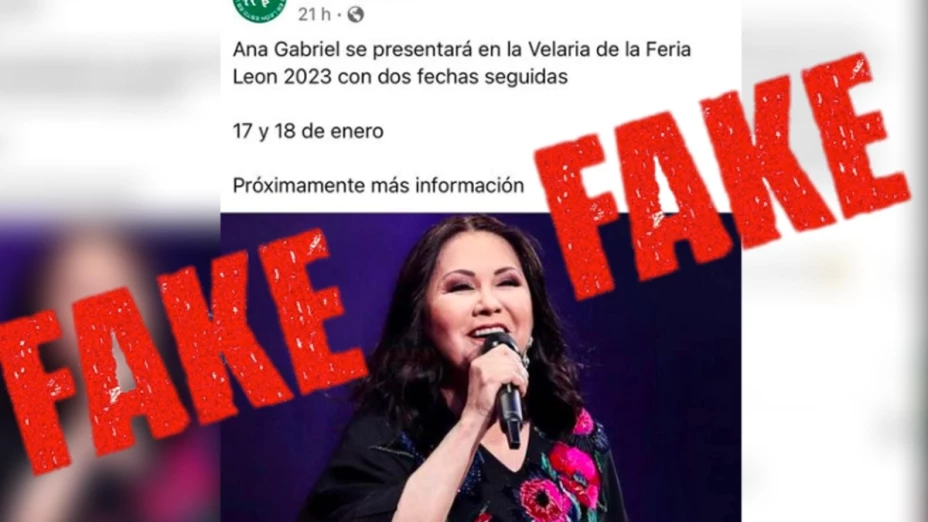 Ana Gabriel desmiente su visita en León