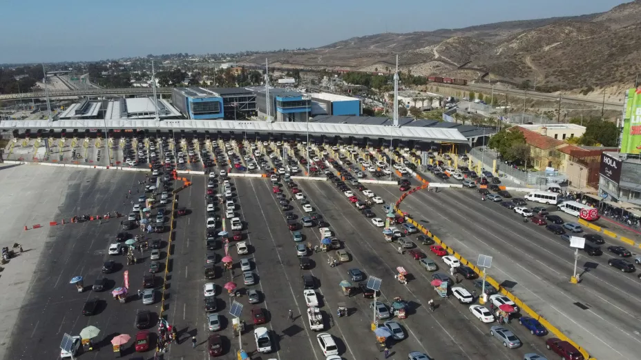Panorámica Garita San Ysidro