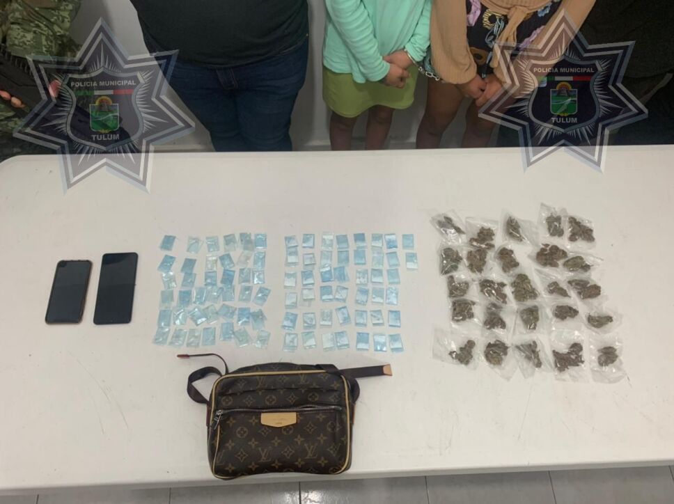 Detienen a siete personas relacionadas con el narcotráfico en Tulum