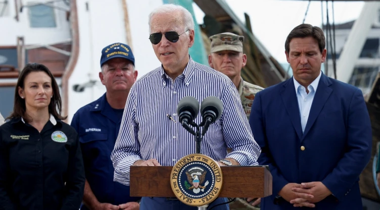 Joe Biden promete ayuda a Florida