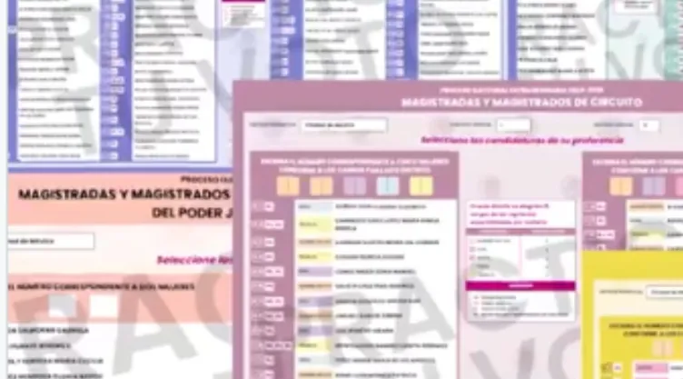 JUFED alerta por trampa de Morena con acordeones electorales