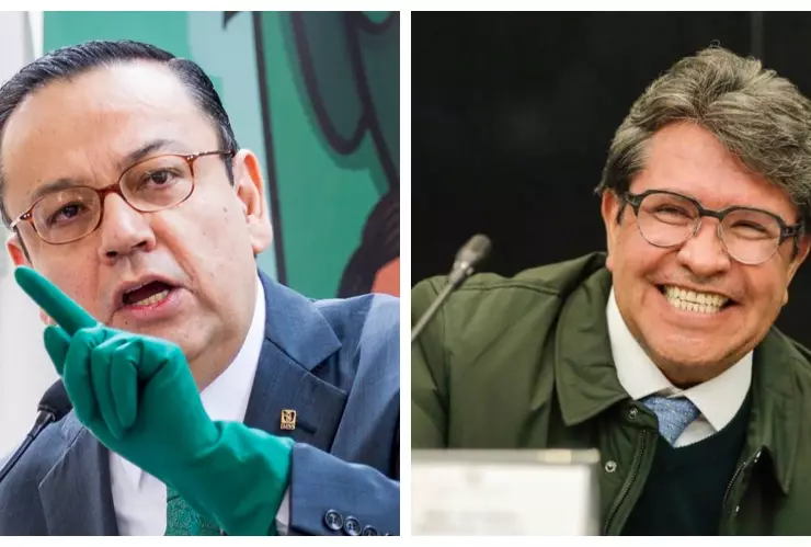 Germán Martínez Ricardo Monreal debate Senado