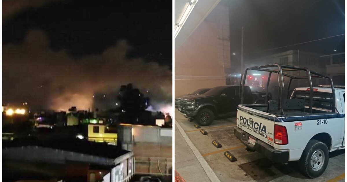 Violencia en Michoacán: Operativo deja muertos, heridos y tiendas de autoservicio quemadas