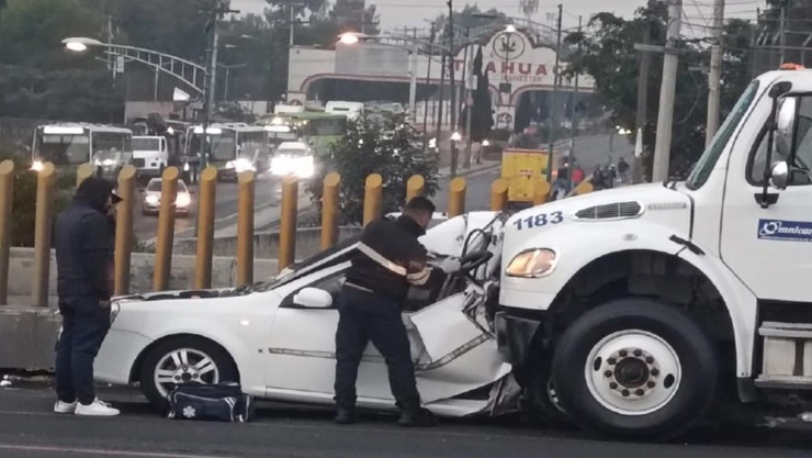 autopista México-Puebla hoy 6 de diciembre de 2024