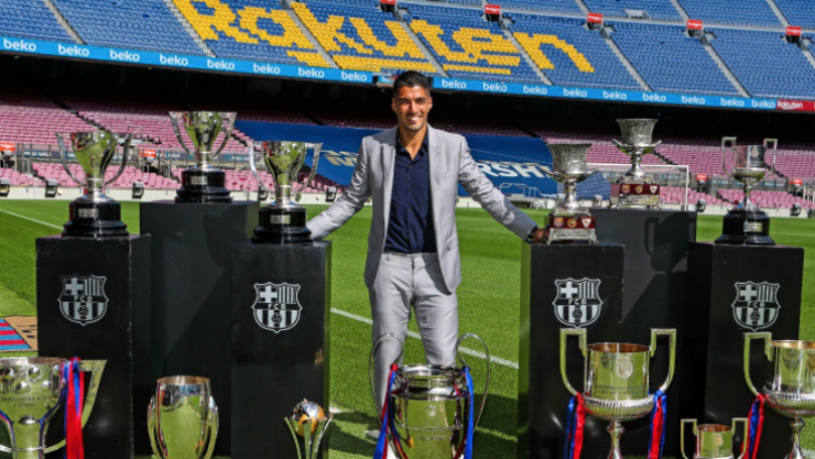 Luis Suárez despedida del Barcelona