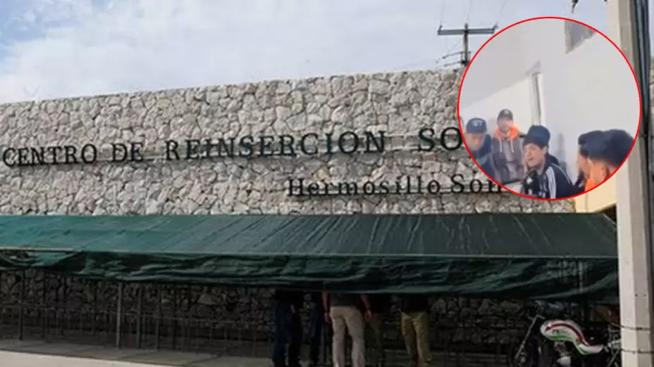 Natanael Cano video cantando en penal de Hermosillo