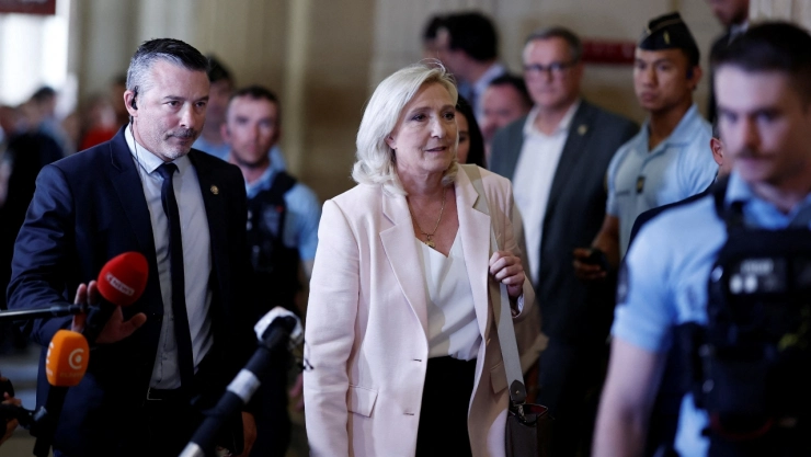 Marine Le Pen fue condenada por malversación de fondos