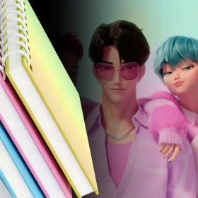 4-portadas-imprimibles-Saja-Boys-transformar-cuadernos-escolares-KPop-Demon-Hunters