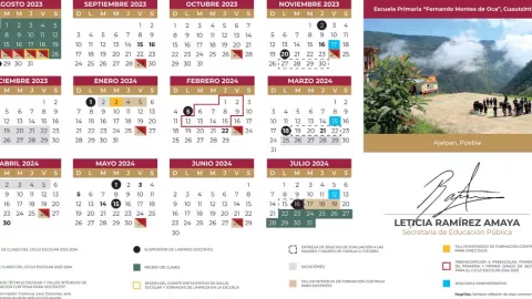 Calendario SEP 2023-2024