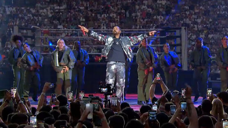 Will Smith y Luis Miguel en La Velada del Año