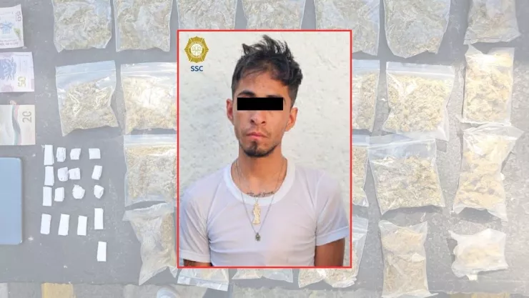 Cae Roberto Carlos, extorsionador de “Los Palillos” que amedrentaba comerciantes en CDMX