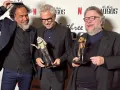 Alfonso, Guillermo e Iñárritu pinocchio movie.jpg