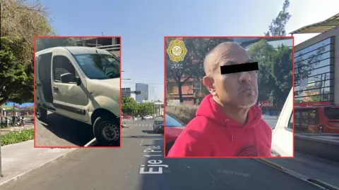 CDMX: Mujer grita desde una camioneta y es rescatada de su pareja en la Juárez