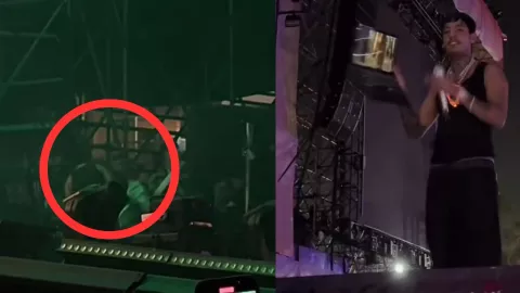 Natanael Cano rompe equipo y golpea a DJ durante festival en Rosarito