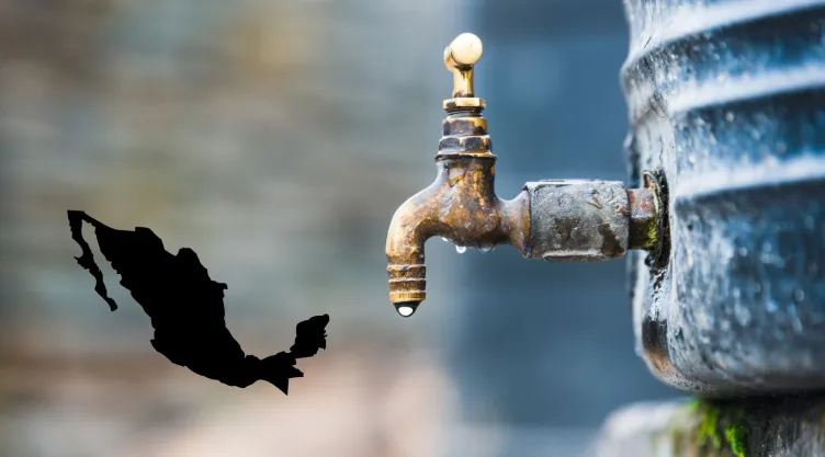 Anuncian corte de agua masivo en estas colonias de México