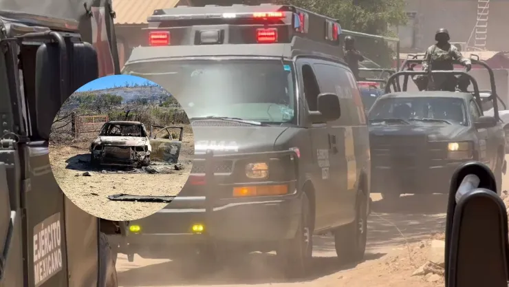 Hombre sin vida deja ataque con drones en Arroyo Grande, en Sanalona. .jpg