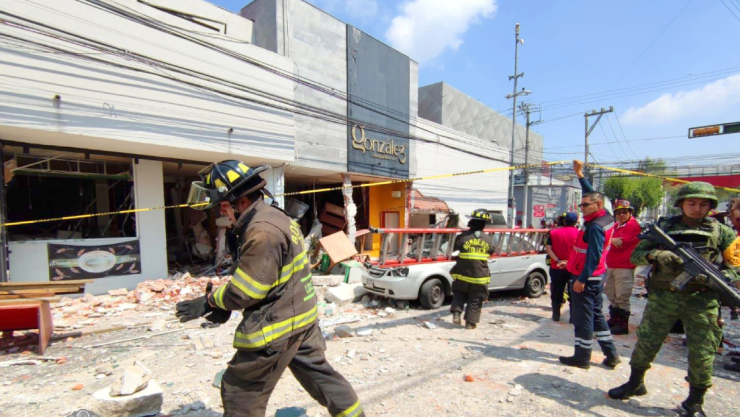 VIDEO_ Así fue la explosión de gas en una panadería