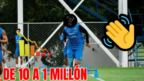 Su precio cayó de 10 millones a solo 1 y Rayados le dará la bienvenida en pleno Apertura 2025