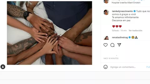 Kely Nascimento hija de Pelé informa en Instagram del fallecimiento de Pelé
