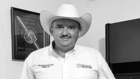 Asesinan a tiros a Jorge Eleazar Galván García, exalcalde del PAN de Burgos, Tamaulipas. En la imagen se muestra al exedil durante su participación con el Partido Acción Nacional.