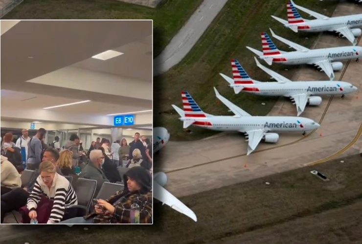 American Airlines paraliza sus vuelos por ciberataque