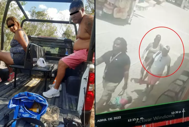 Descubren a ladrones que se hacen pasar por turistas en Cozumel