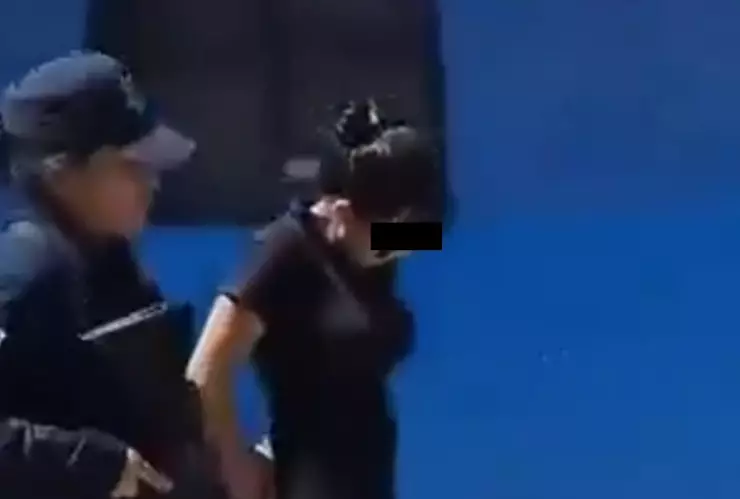 detienen mujeres robar taxi amozoc video