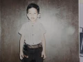 Luchador Arez, cuando era niño