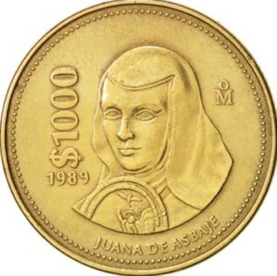 Moneda Sor Inés de la Cruz