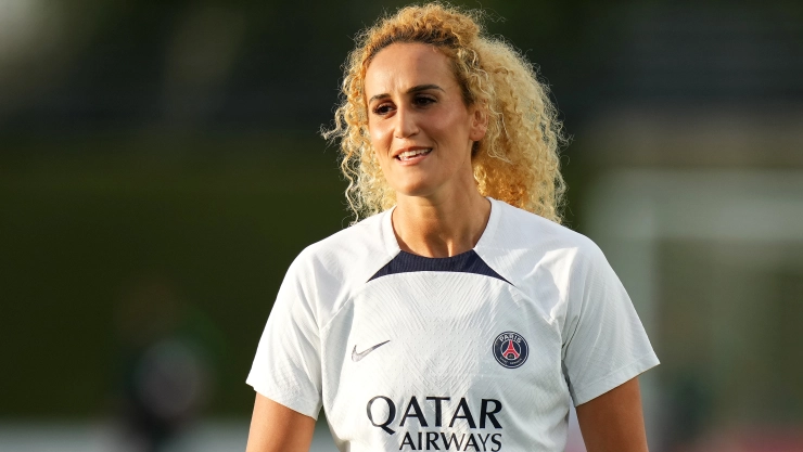 Kheira Hamraoui con el PSG