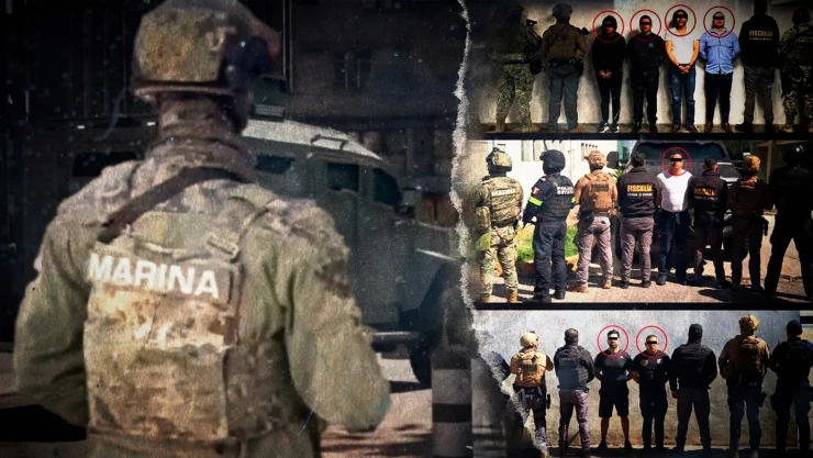 Operación Enjambre Edomex 2024 derivó en la detención de funcionarios ligados con el narco.
