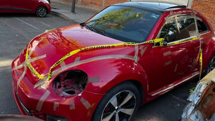 Roban autopartes de vehículos asegurados por la Fiscalía CDMX