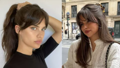 peinados en corte mariposa