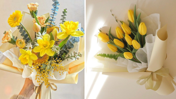Flores amarillas 10 frases cortas para acompañar tu ramo