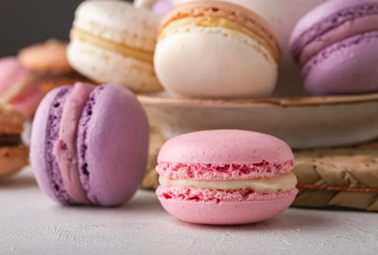 macarrones - postres fáciles inspirados kpop demon hunters