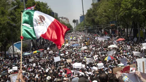 Se prevén 12 manifestaciones hoy 24 de mayo en la CDMX.