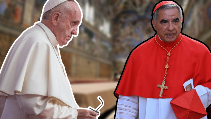 Cardenal Oscuro’ busca votar en el Cónclave 2025; Becciu, vetado por el Papa Francisco por corrupción.jpg