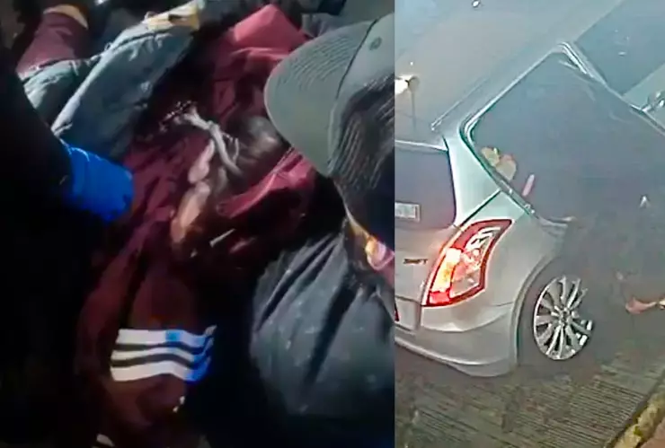 Mujer da a luz en la calles y abandona a bebé