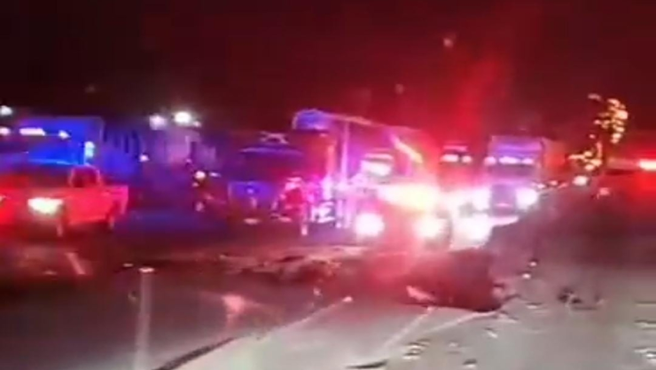 accidente arco norte