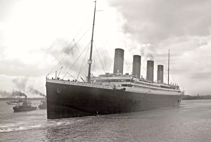 Titanic, datos, hundimiento